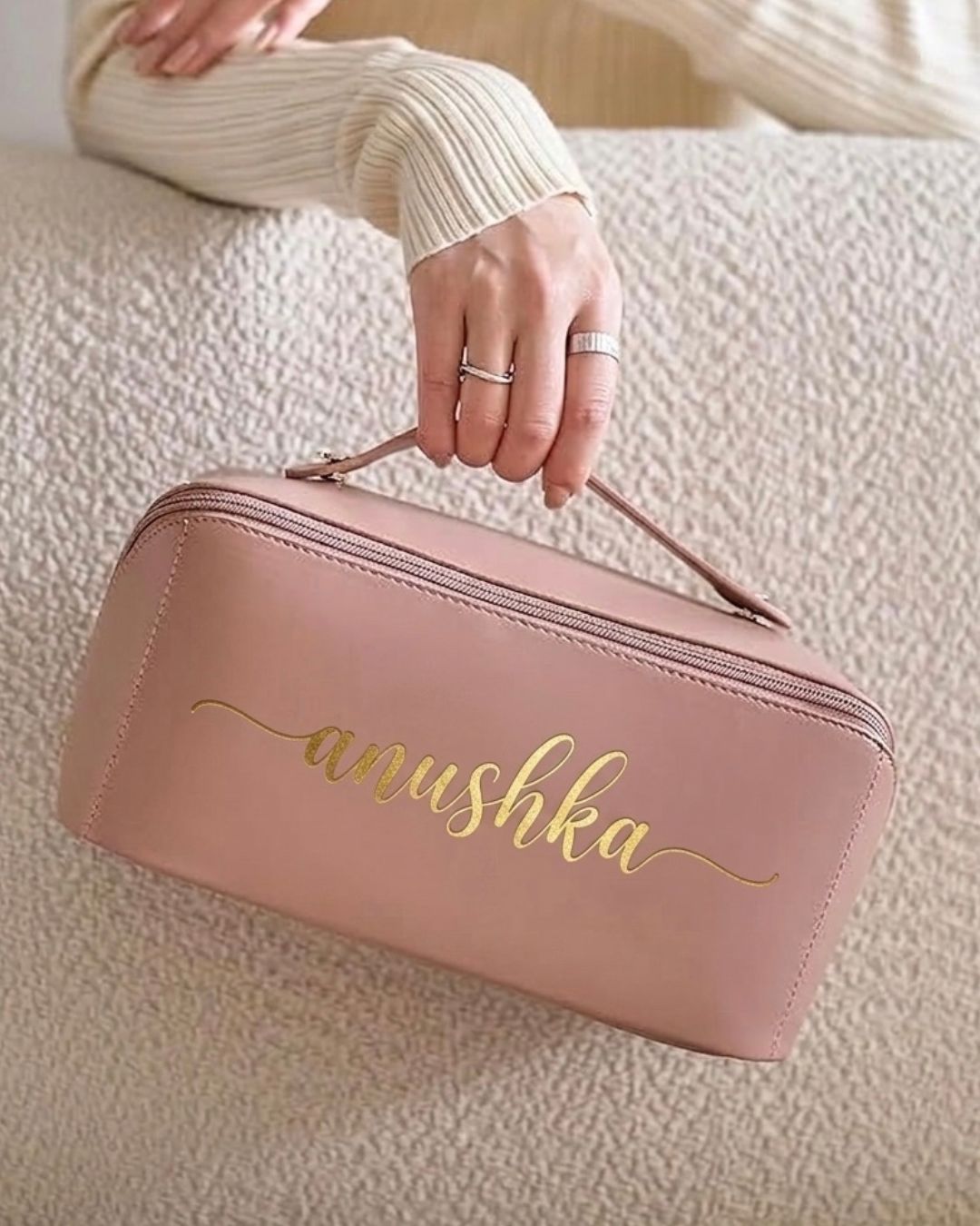 Customised Luxe Vanity Makeup Pouch