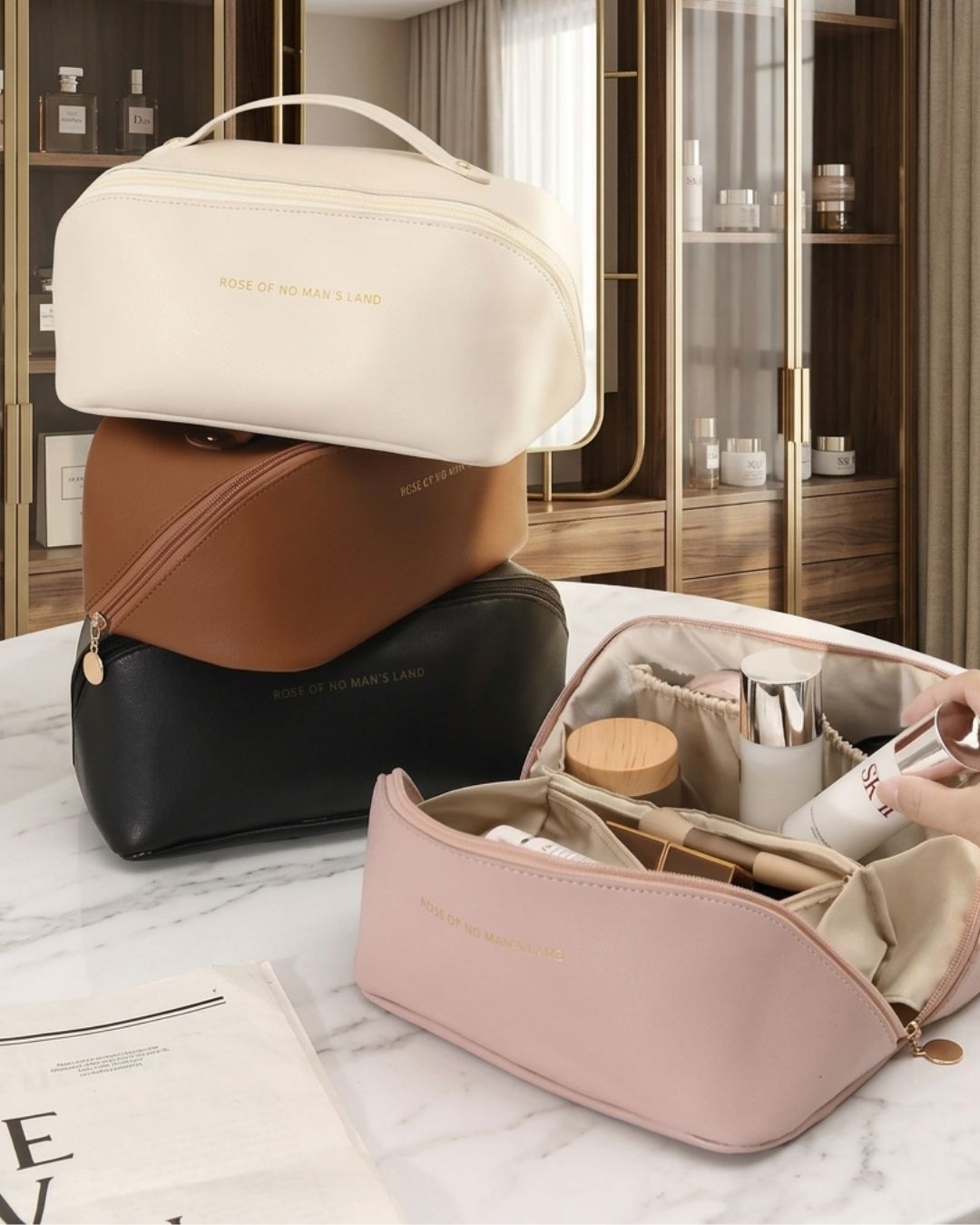 Customised Luxe Vanity Makeup Pouch