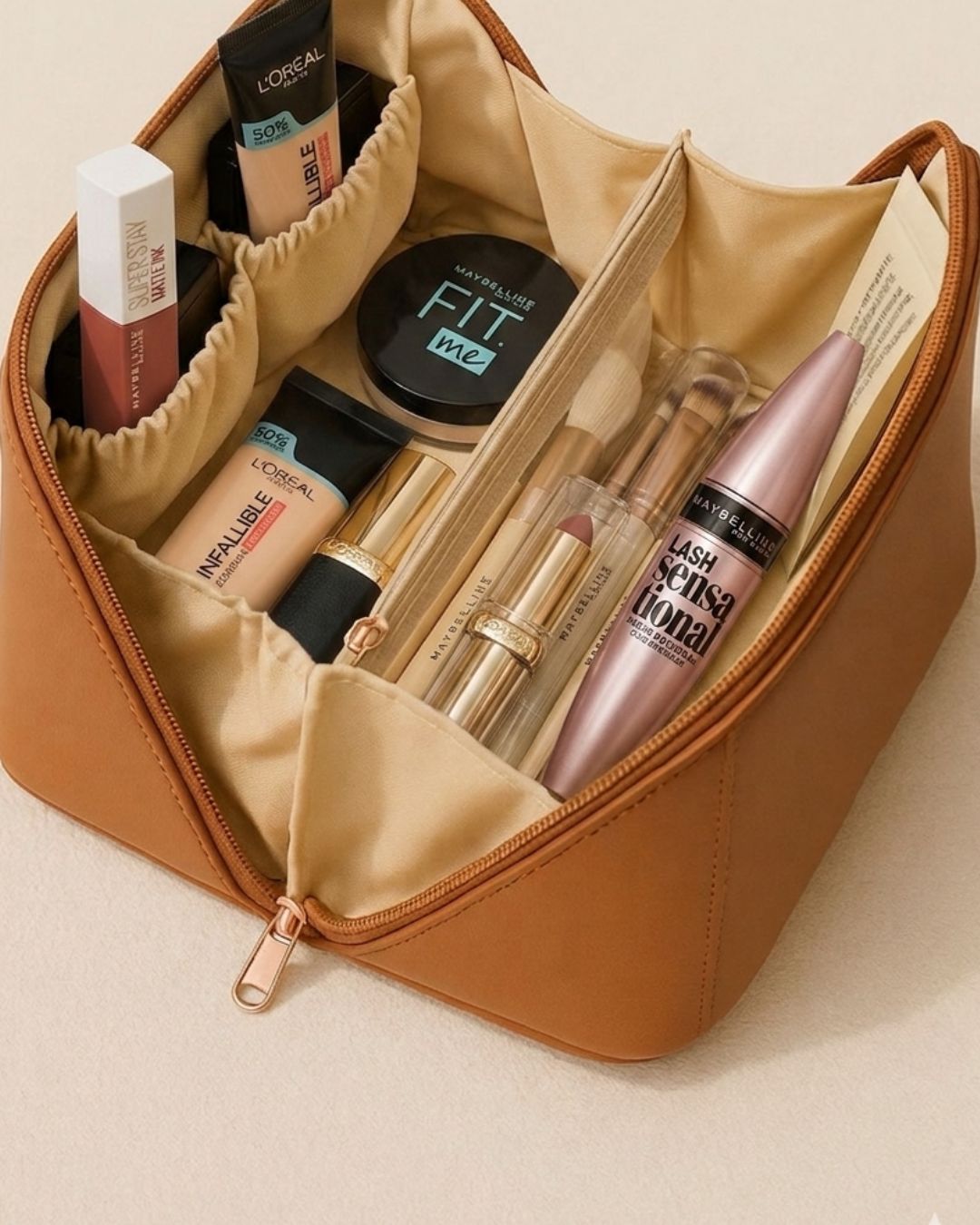 Customised Luxe Vanity Makeup Pouch