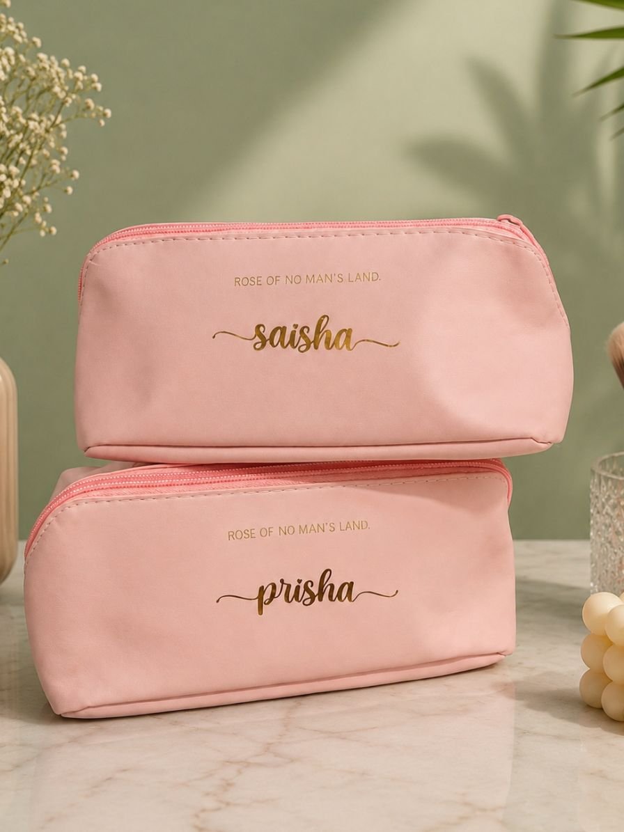 Customised Luxe Vanity Makeup Pouch