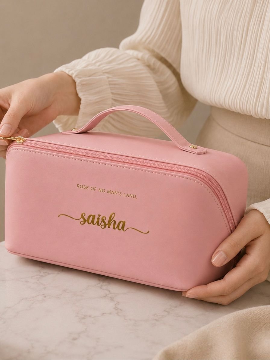Customised Luxe Vanity Makeup Pouch