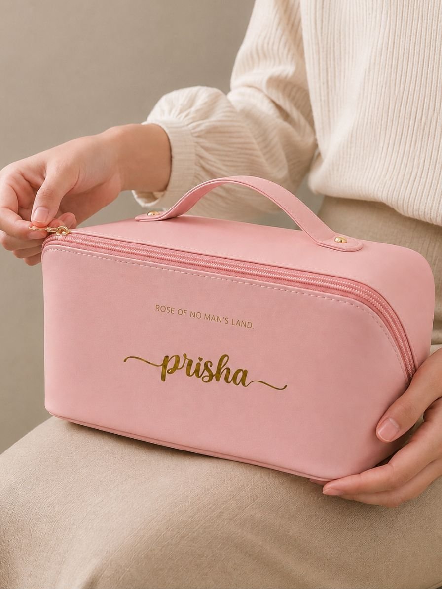 Customised Luxe Vanity Makeup Pouch