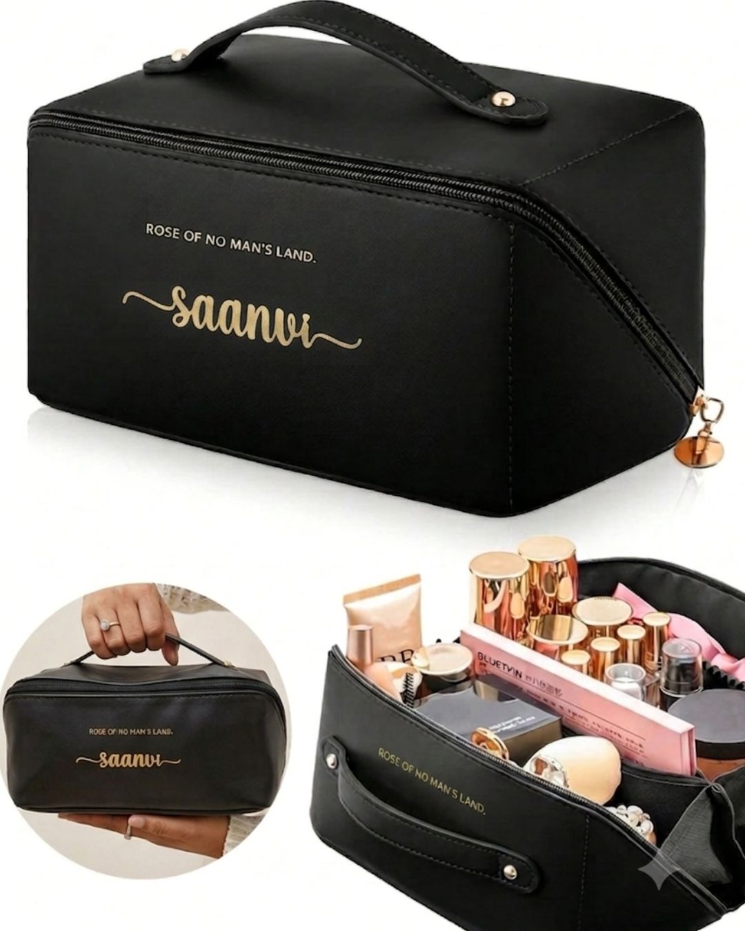 Customised Luxe Vanity Makeup Pouch