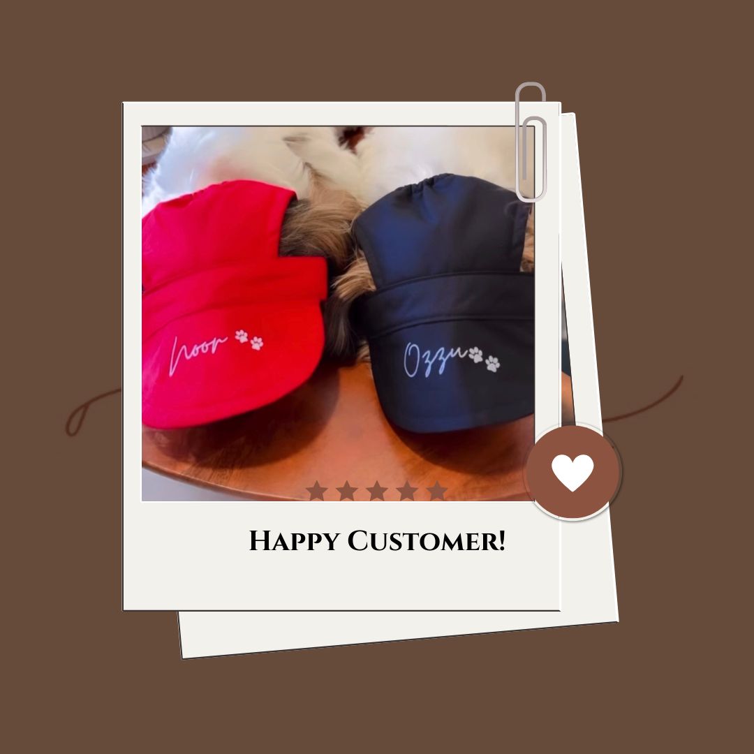 Customised - Paw Cap | Pet Cap