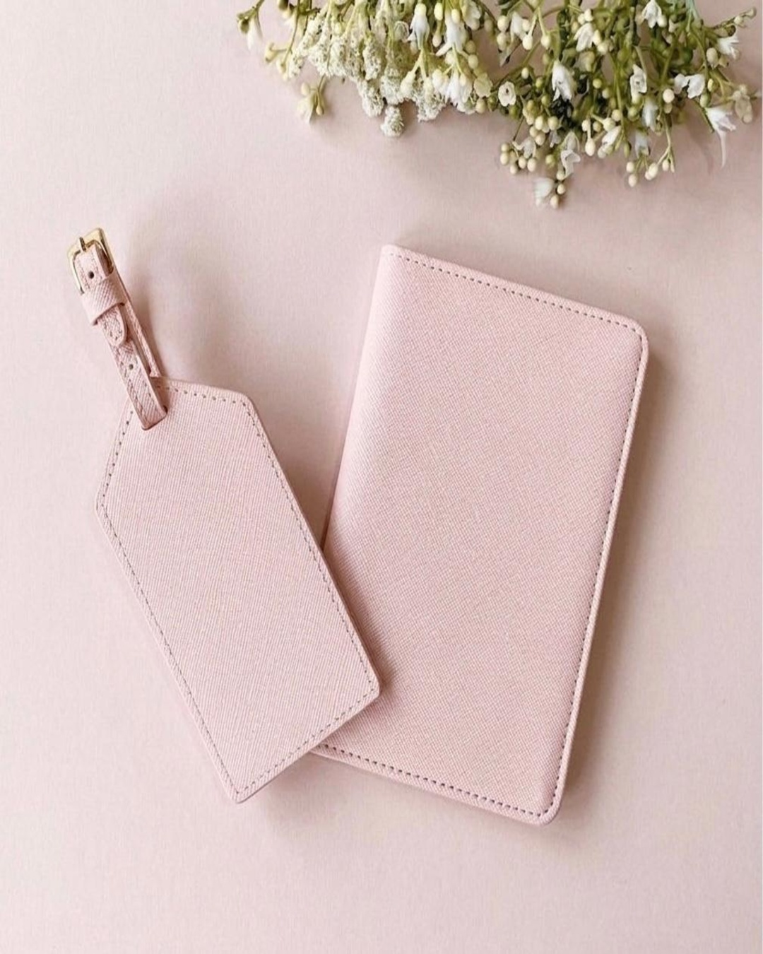Personalized Passport Cover & Luggage Tag Set
