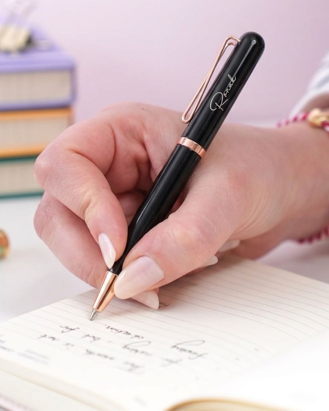 Customised Midnight Copper Pen