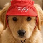 customised dog cap