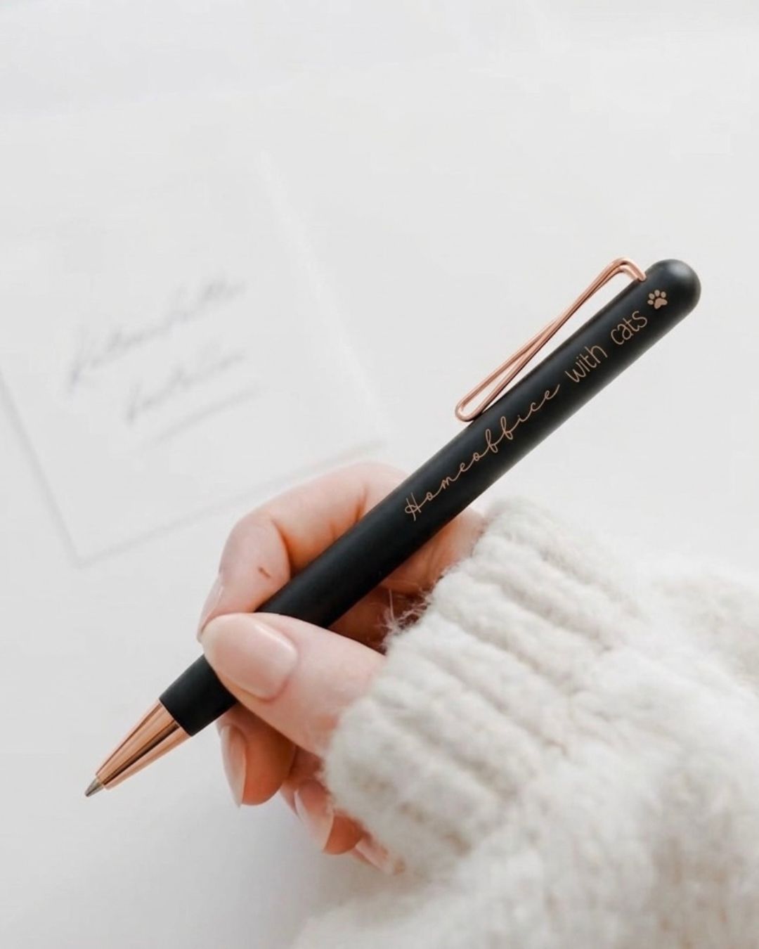 Customised Midnight Copper Pen