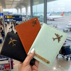 Personalized Passport Cover & Luggage Tag Set