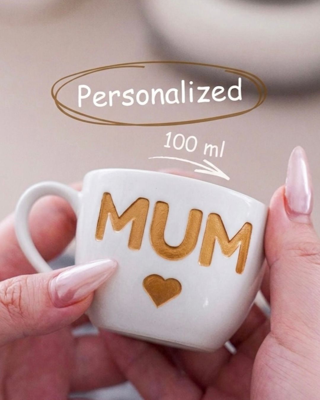 Customised Morning Espresso Cup (100 ml)