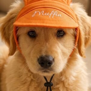 customised dog cap