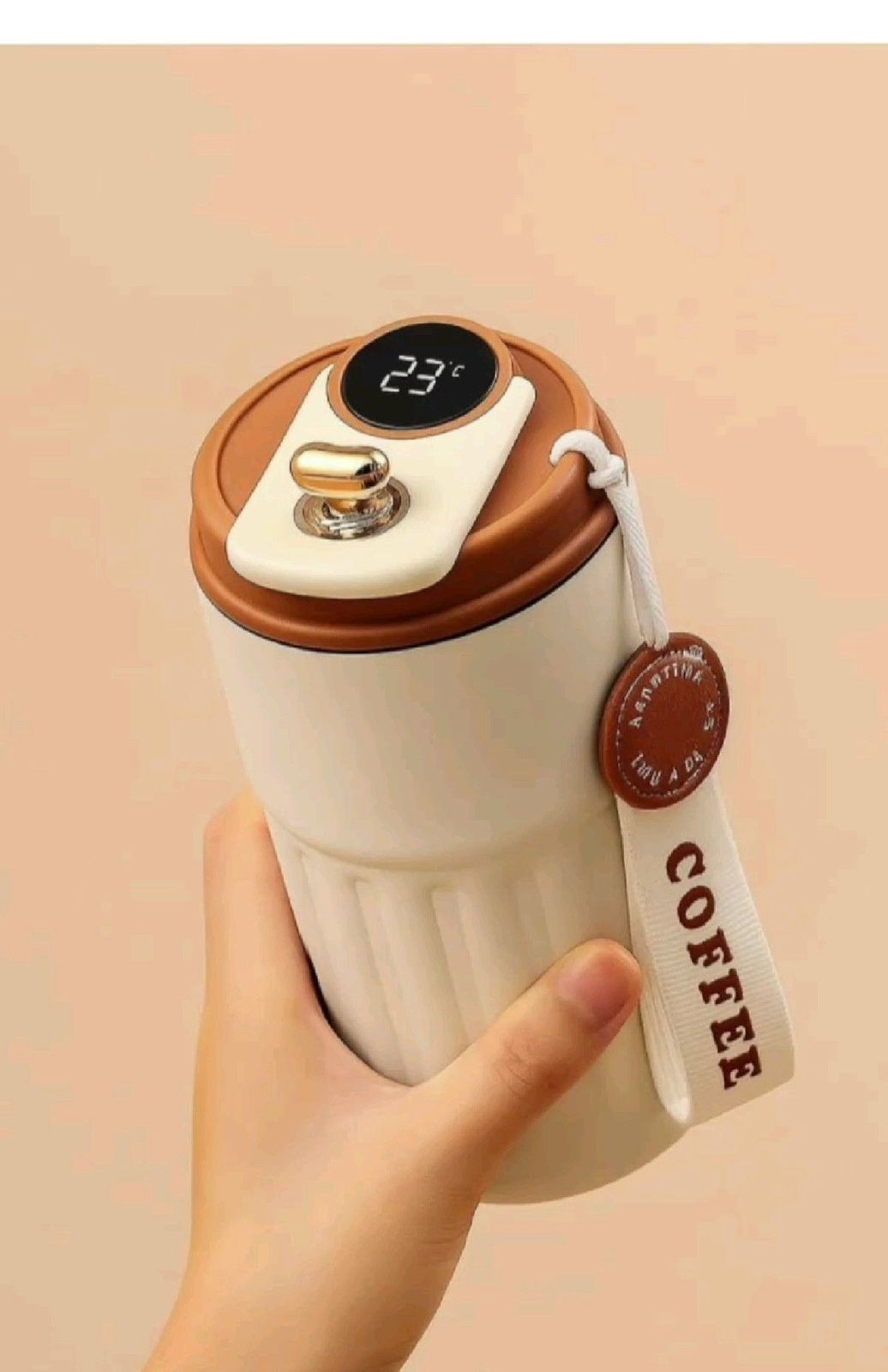 Personalized Temperature Travel Mug (500 ml)