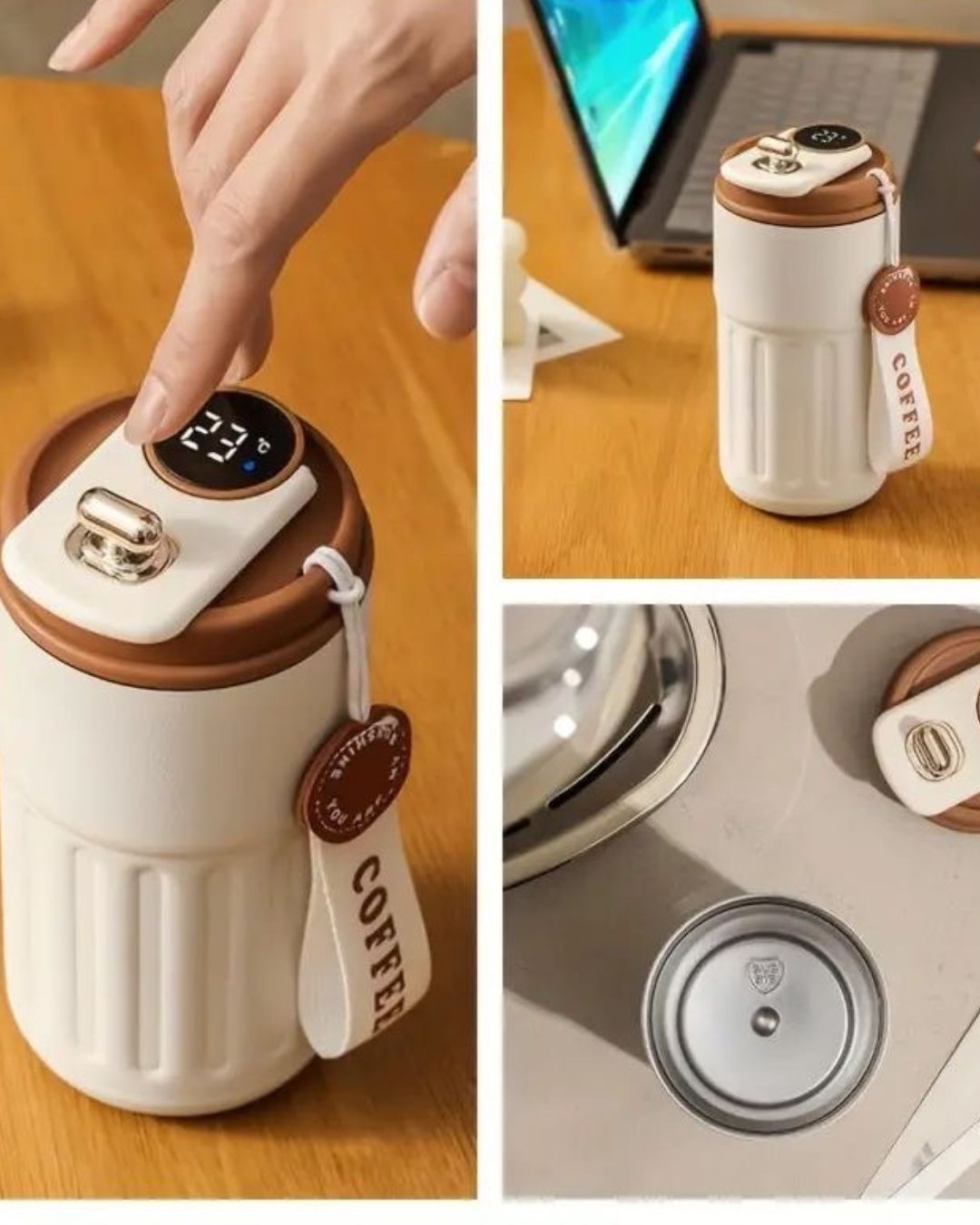 Personalized Temperature Travel Mug (500 ml)