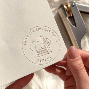 Customised – Cat Signature Paper Embosser (40 mm)