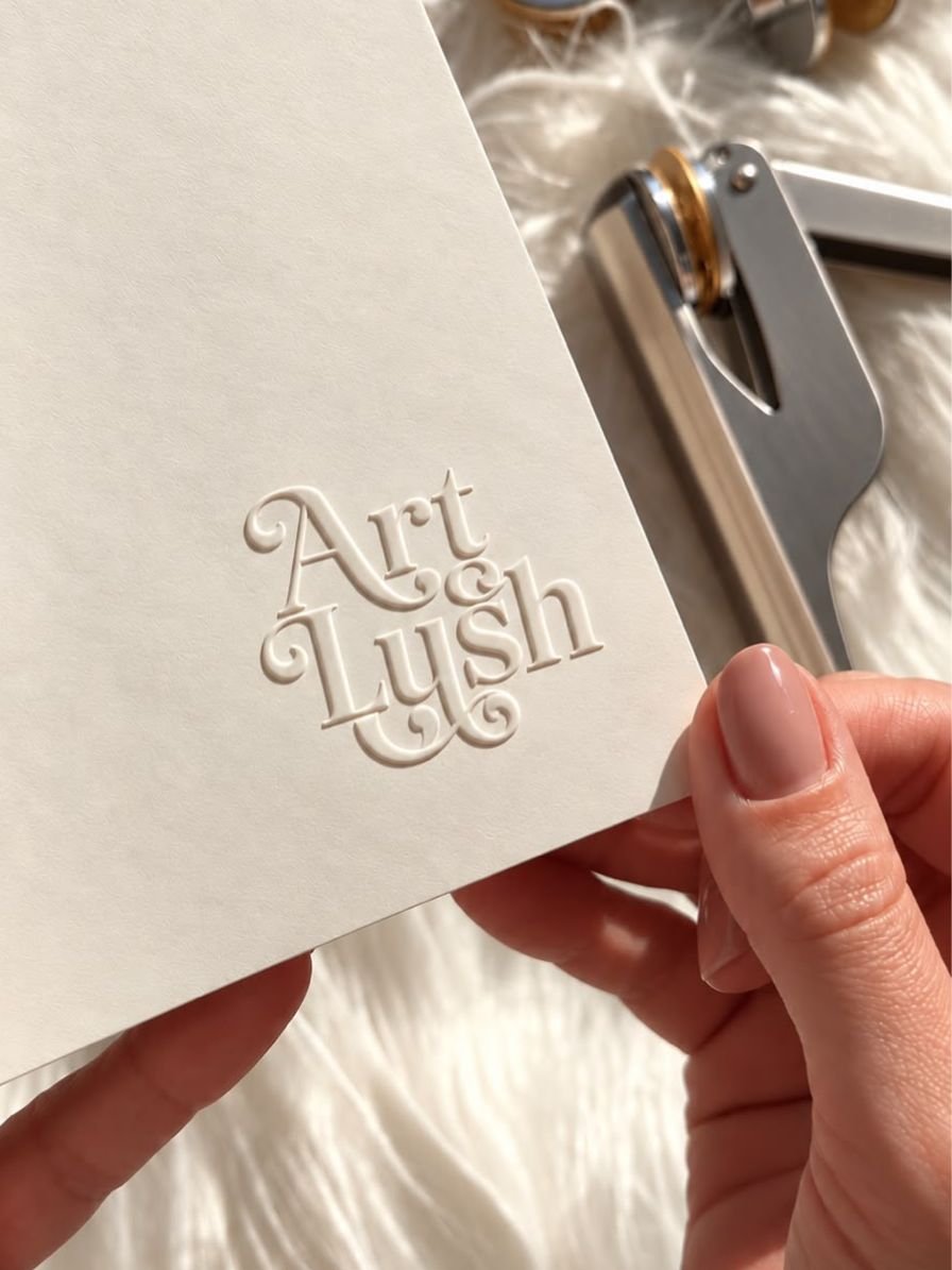 Customised - Logo Paper Embosser | Upload Your Design