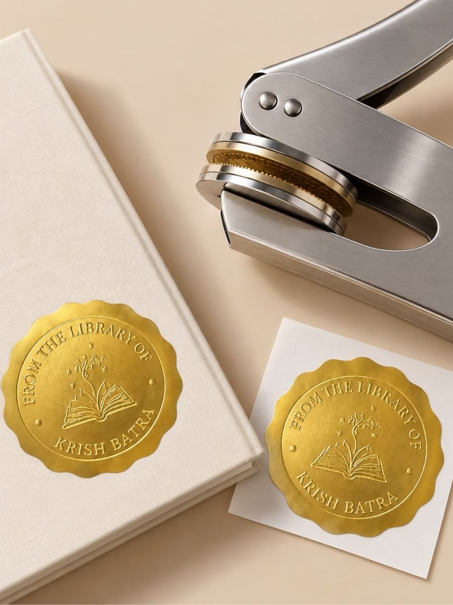 Customised - Dragonfly Imprint Paper Embosser (40 mm)
