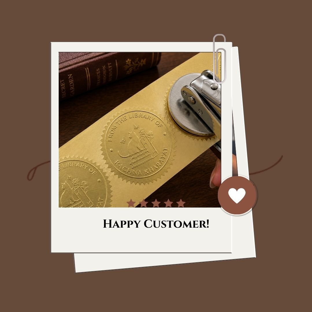 Customised - Cat Signature Paper Embosser (40 mm)