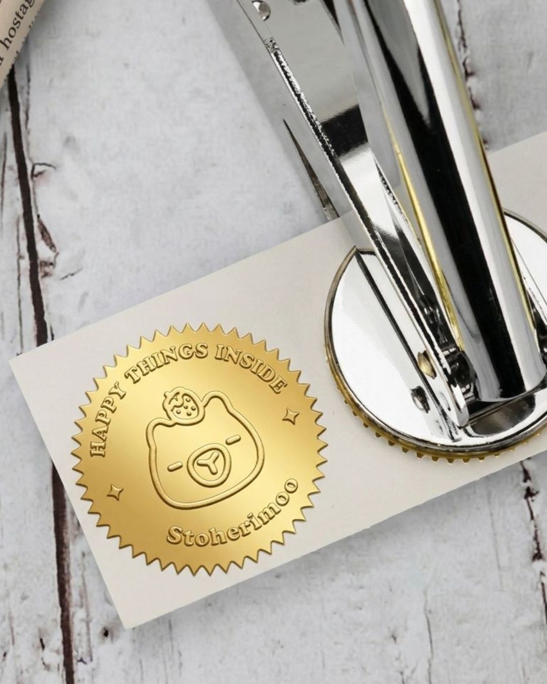 Customised - Logo Paper Embosser | Upload Your Design