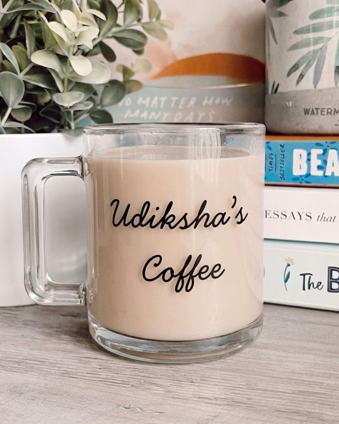 Customised - Daily Brew Glass Cup