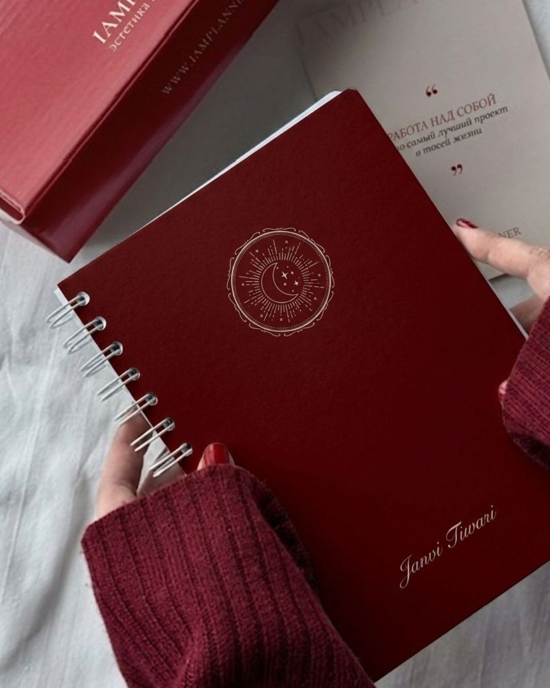 Customised - Notebook | Diary - Midnight Moon