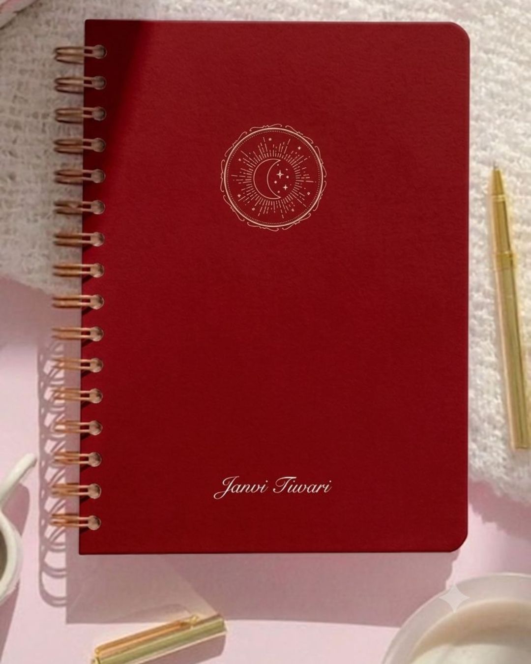 Customised - Notebook | Diary - Midnight Moon