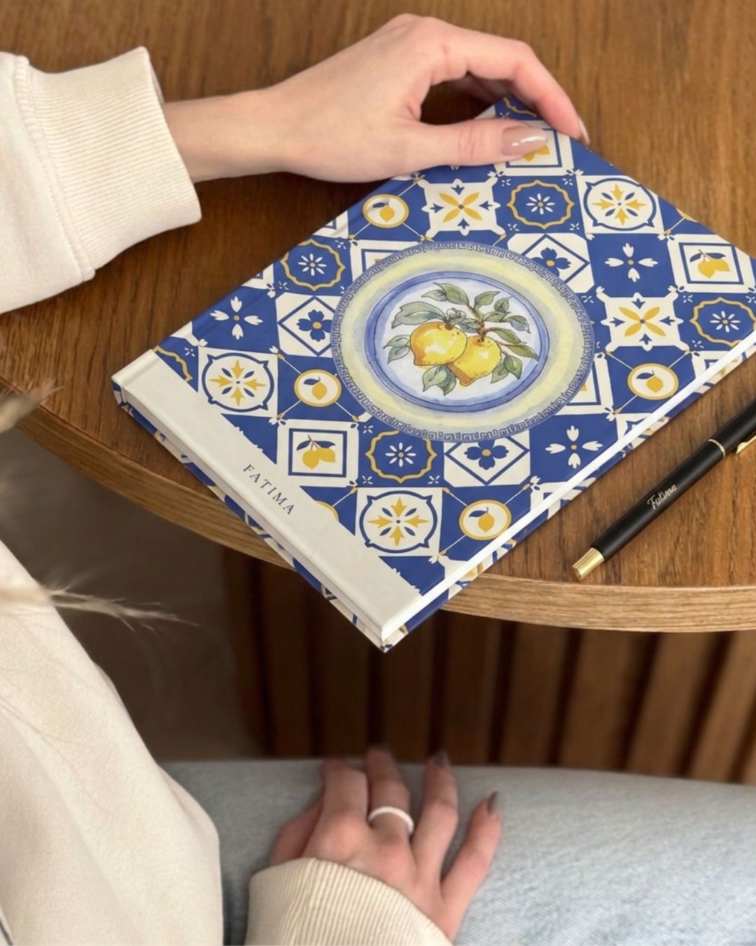 Customised - Notebook | Diary - Amalfi Lemon
