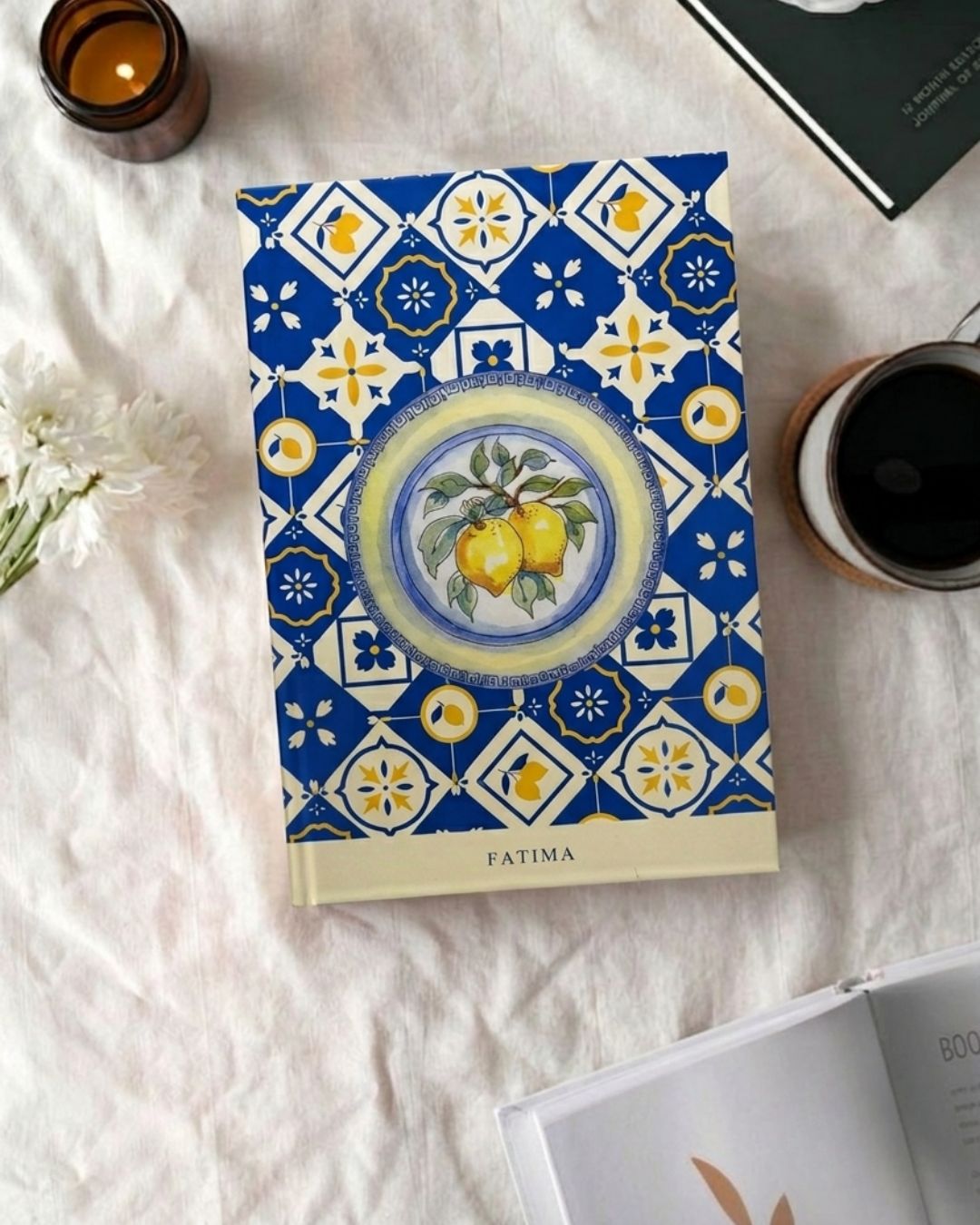 Customised - Notebook | Diary - Amalfi Lemon