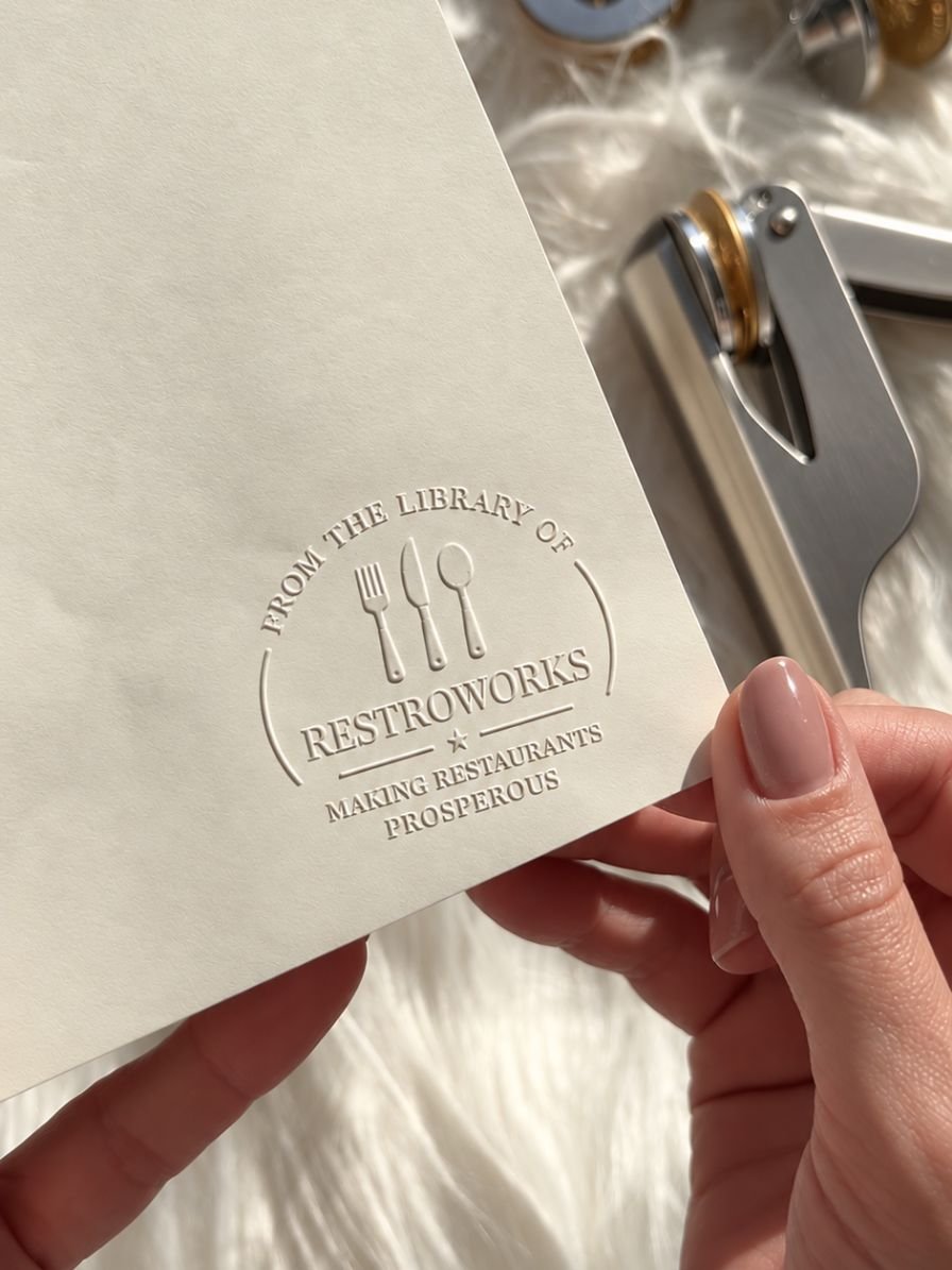 Customised - Logo Paper Embosser | Upload Your Design