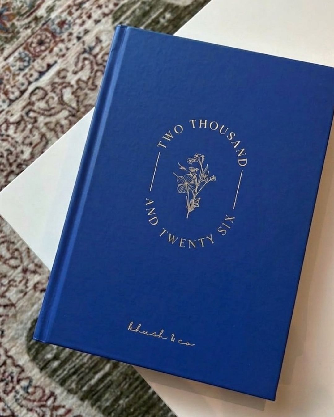 Customised - Notebook | Diary - Botanical Crest 2026