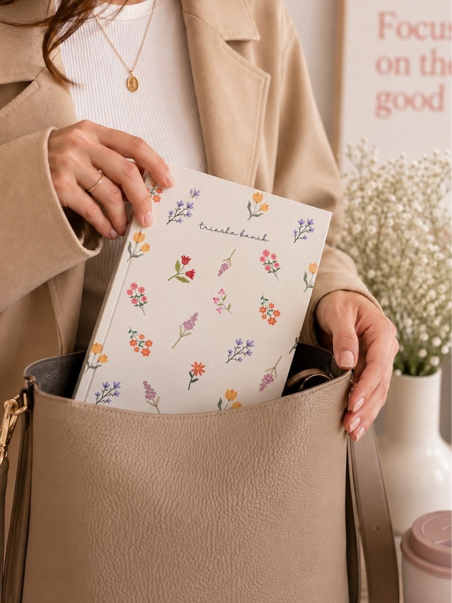 Customised - Notebook | Diary - Wildflower