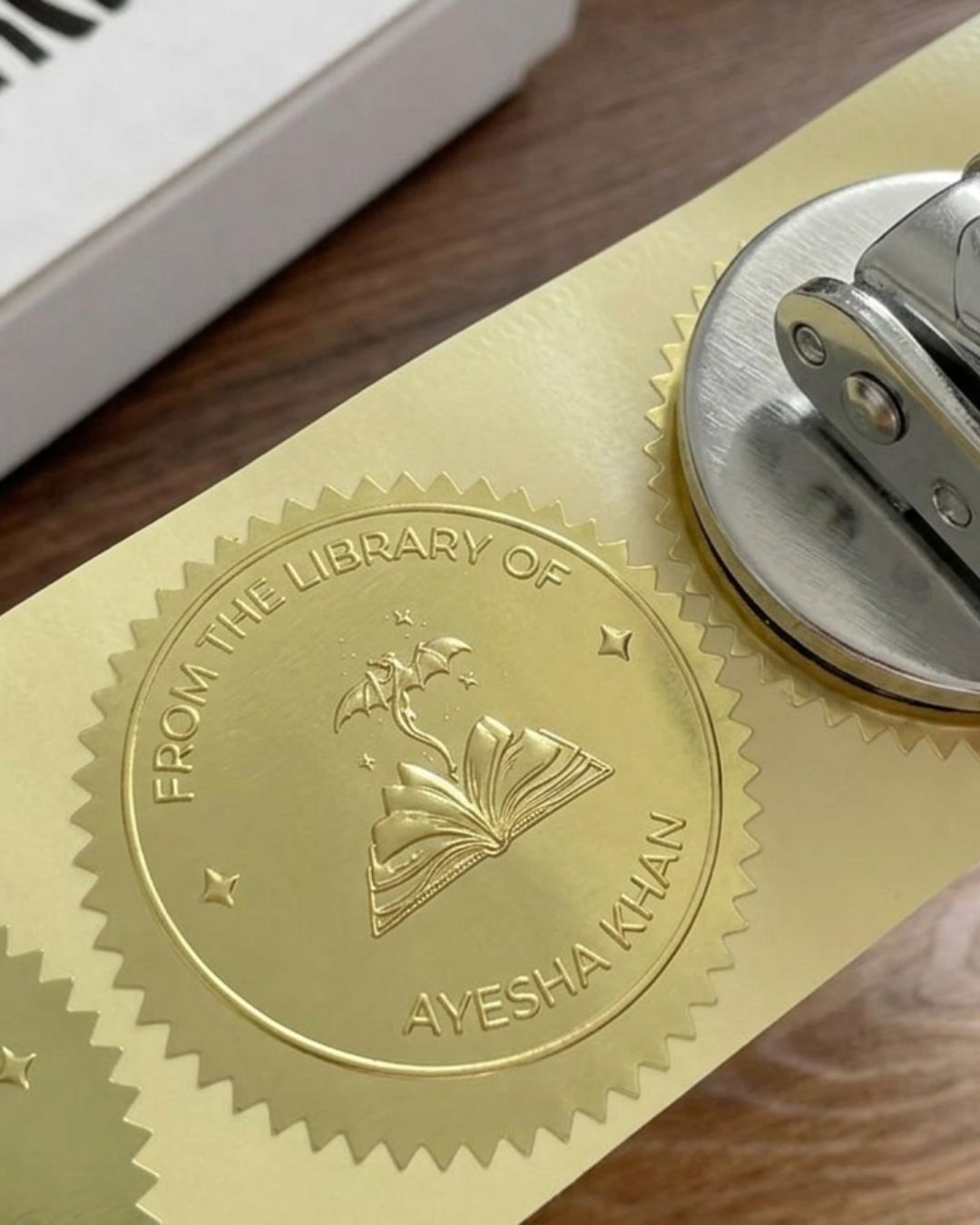Customised - Dragonfly Imprint Paper Embosser (40 mm)