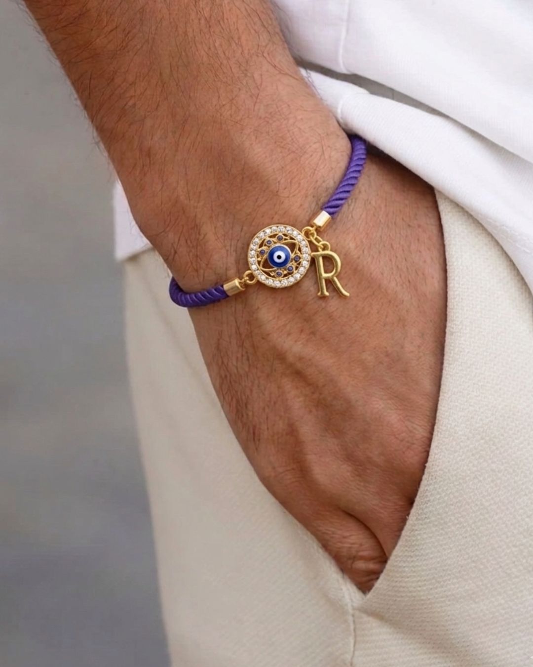 Personalized Evil Eye Rakhi