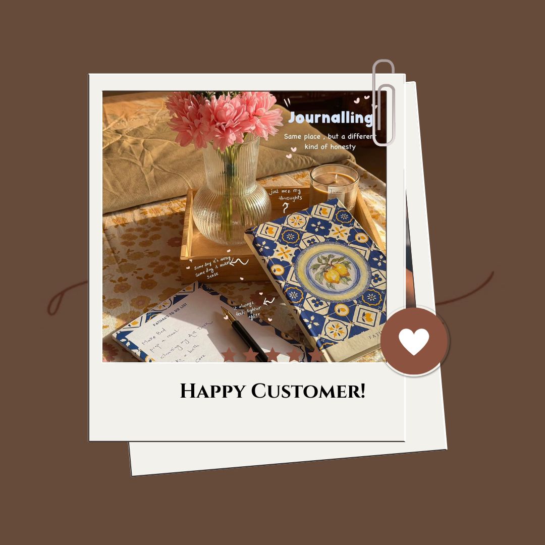 Customised - Notebook | Diary - Amalfi Lemon