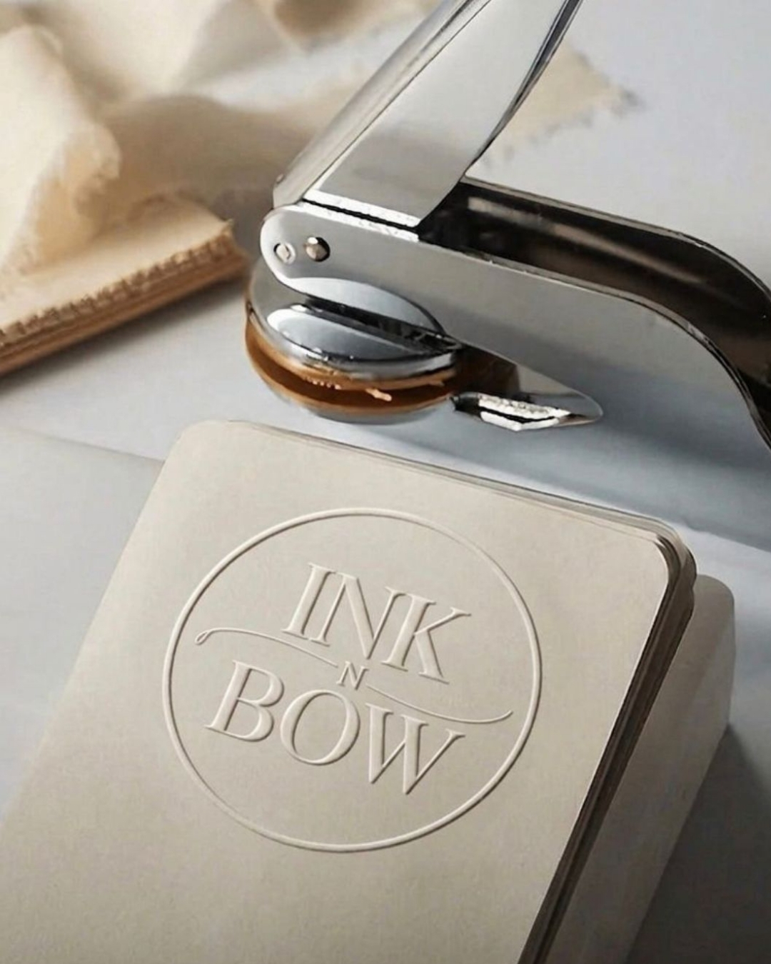 Customised - Logo Paper Embosser | Upload Your Design