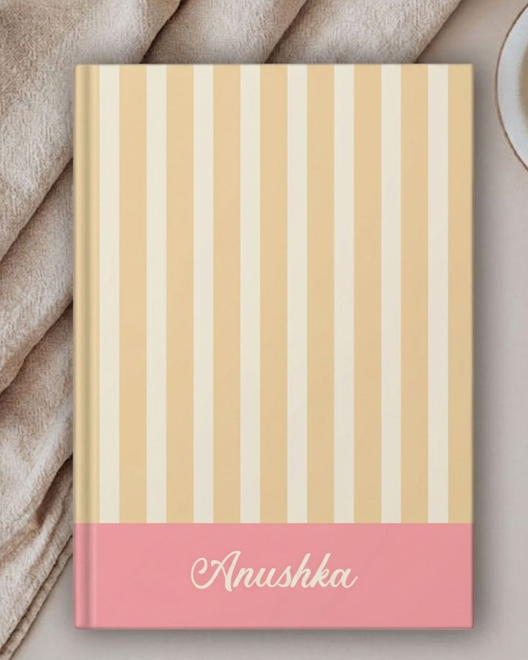 Customised - Notebook | Diary - The Buttery Stripe