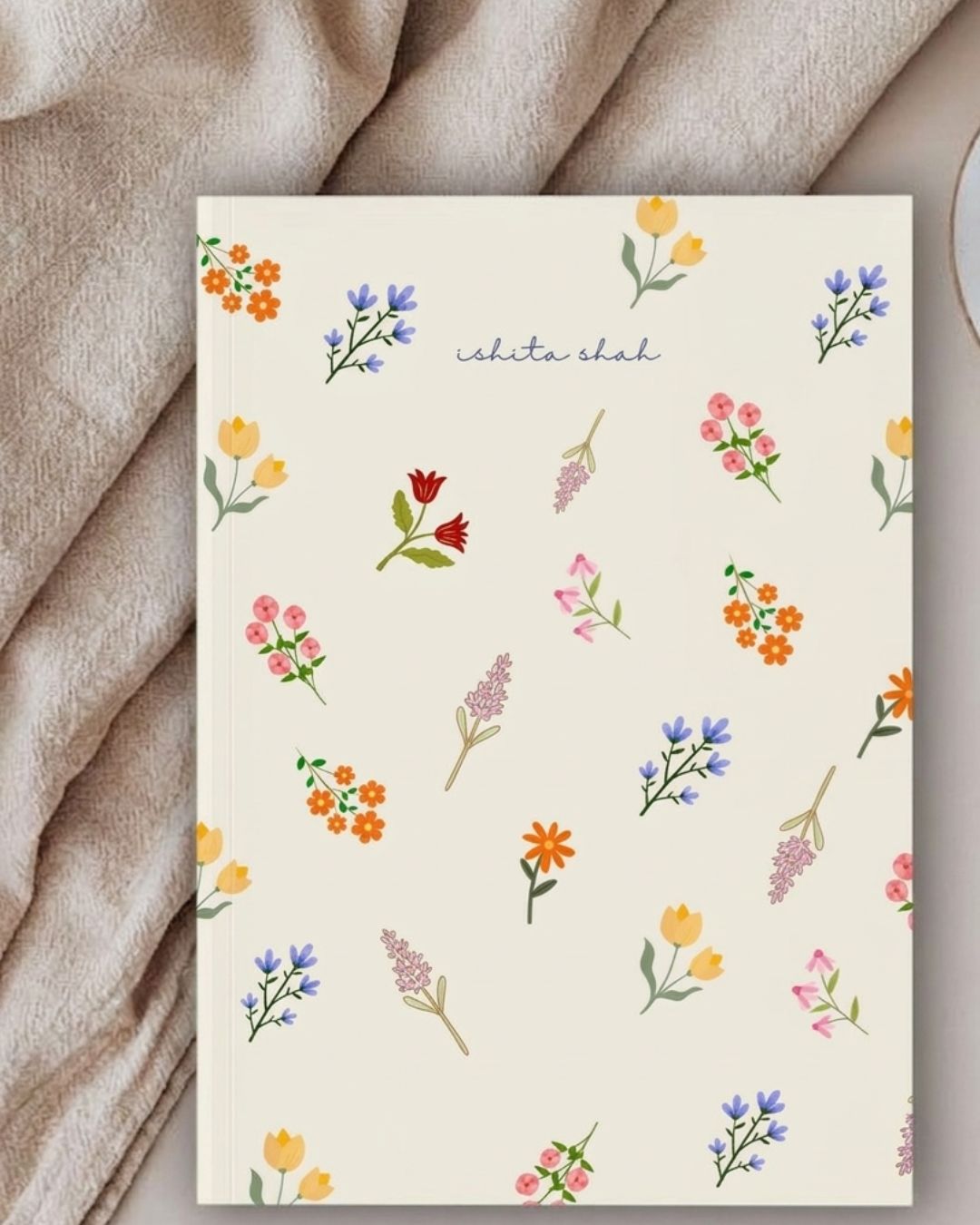 Customised - Notebook | Diary - Wildflower