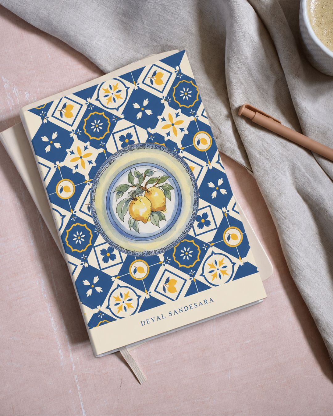 Customised - Notebook | Diary - Amalfi Lemon