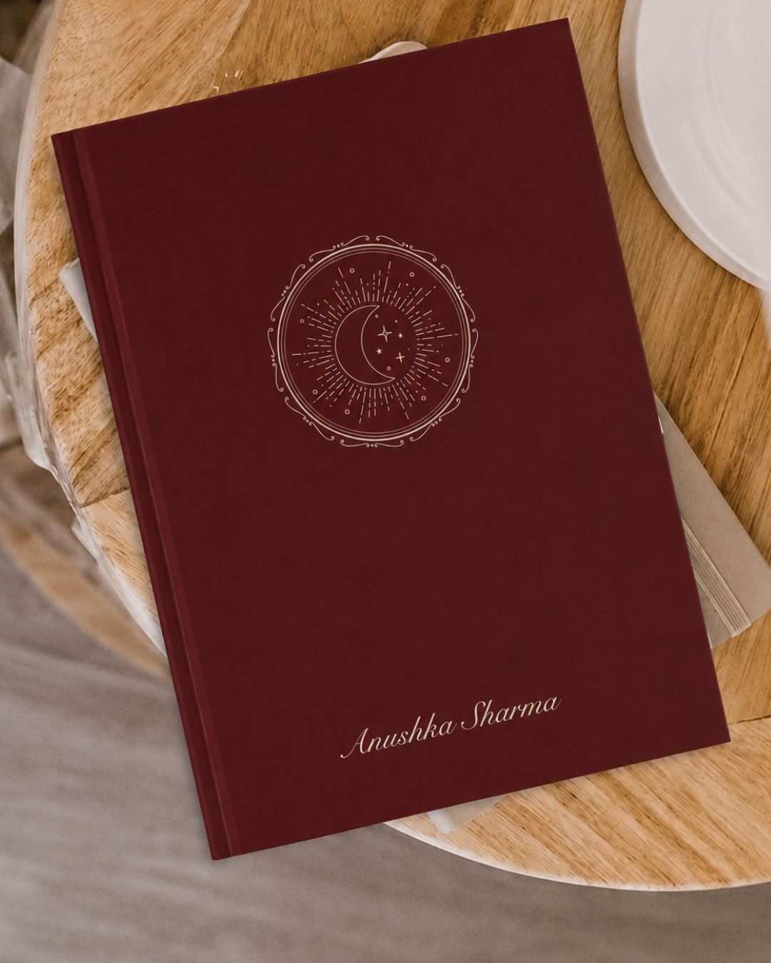 Customised - Notebook | Diary - Midnight Moon