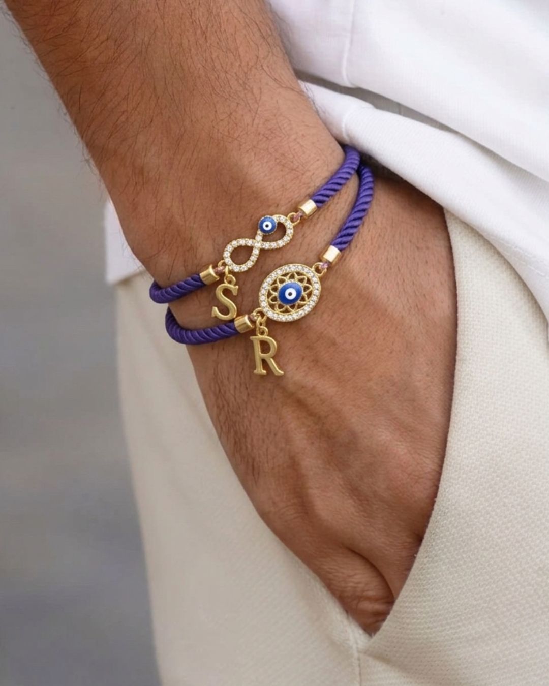 Personalized Evil Eye Rakhi