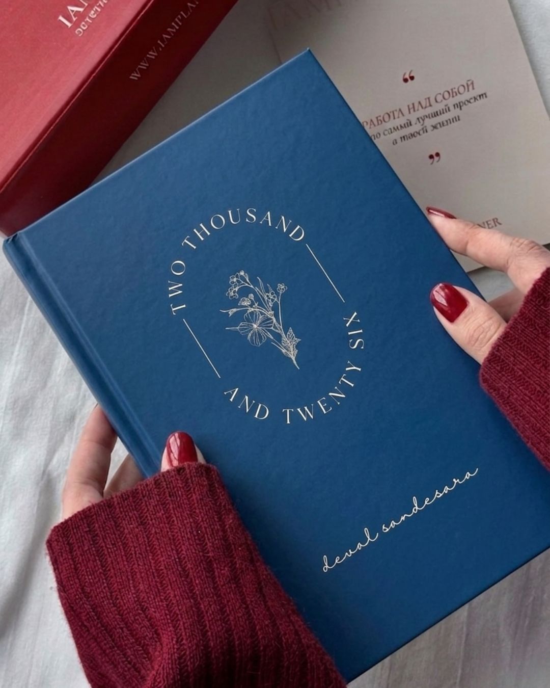 Customised - Notebook | Diary - Botanical Crest 2026