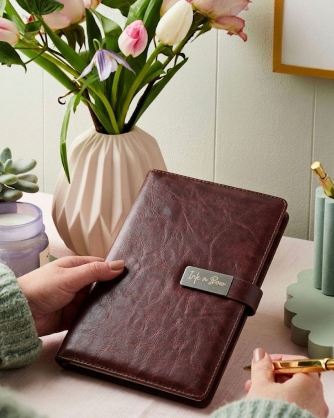 Customised - PU Leather Book | Diary