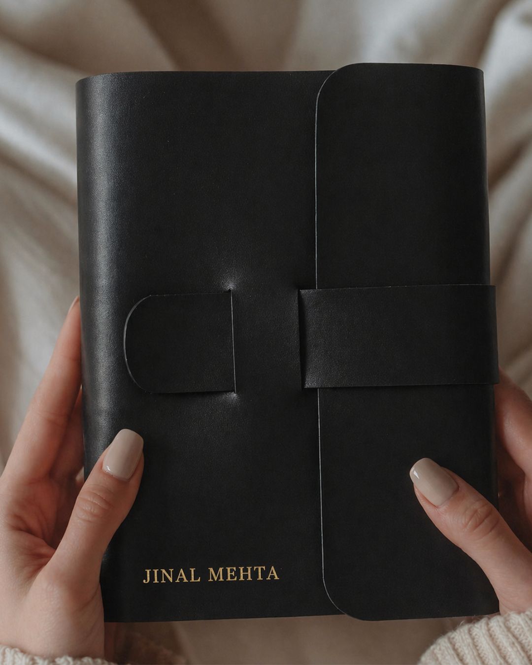 Customised - Signature Vegan Leather Notebook