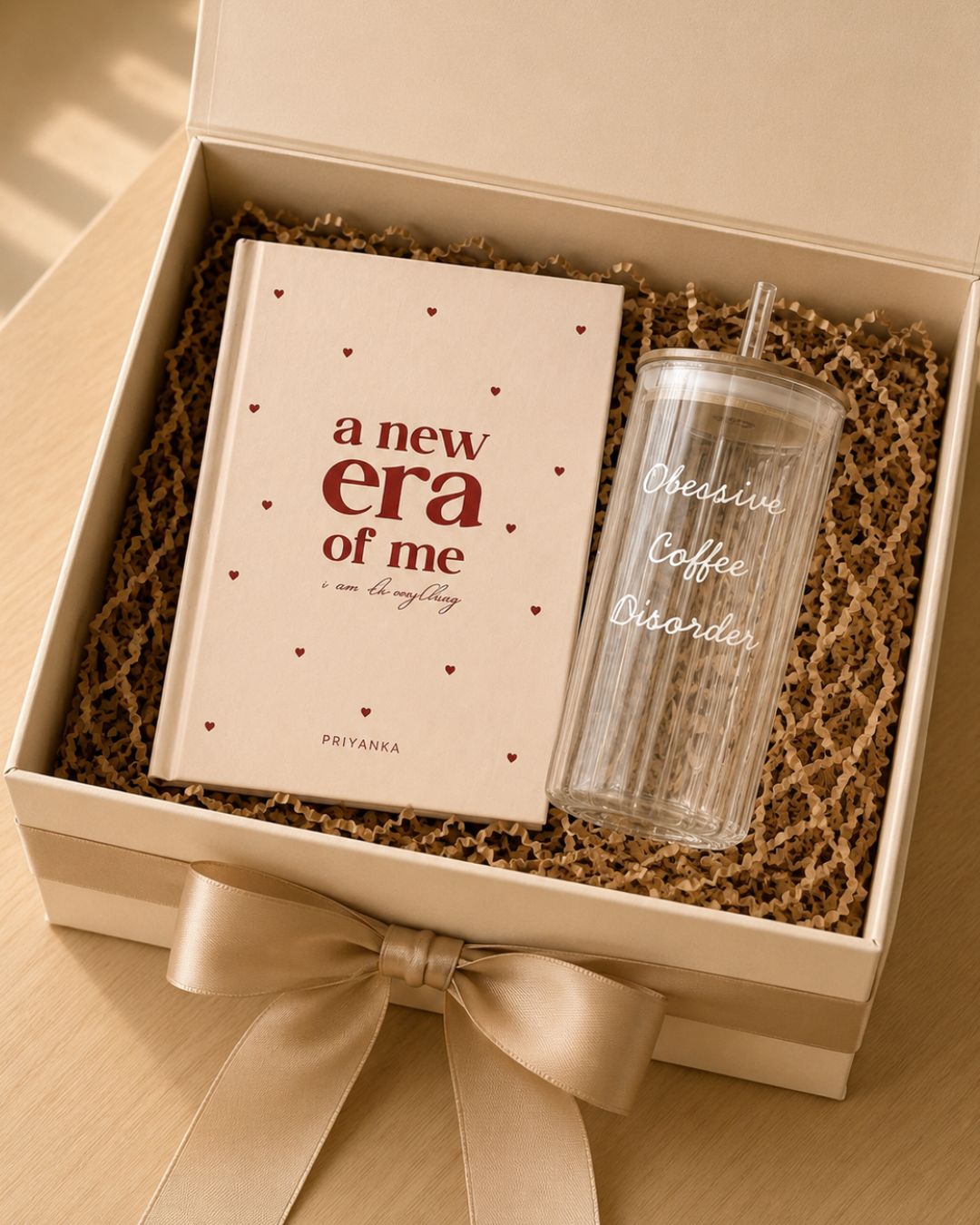 Personalized Thoughts & Lattes Gift Set
