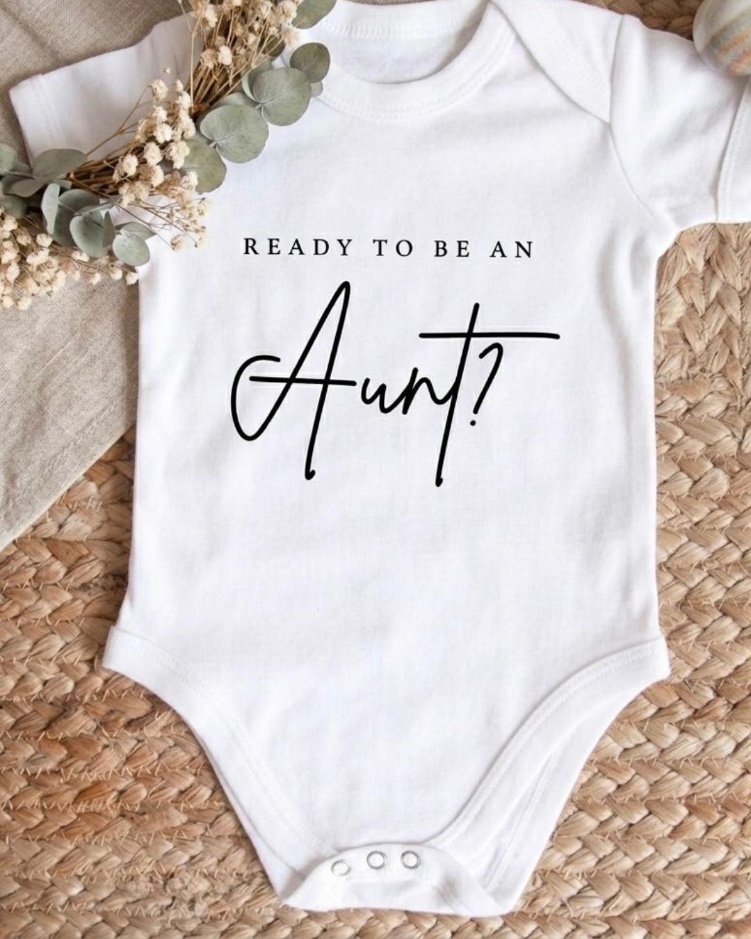 Customised - The Signature Announcement Onesie | Special Role Reveal