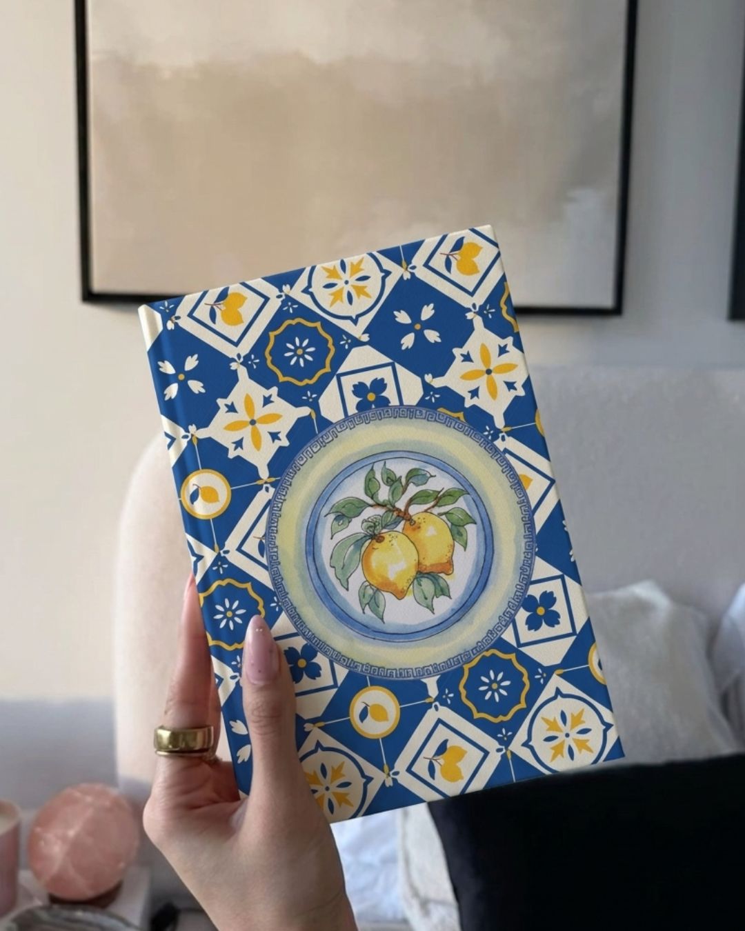 Customised - Notebook | Diary - Amalfi Lemon