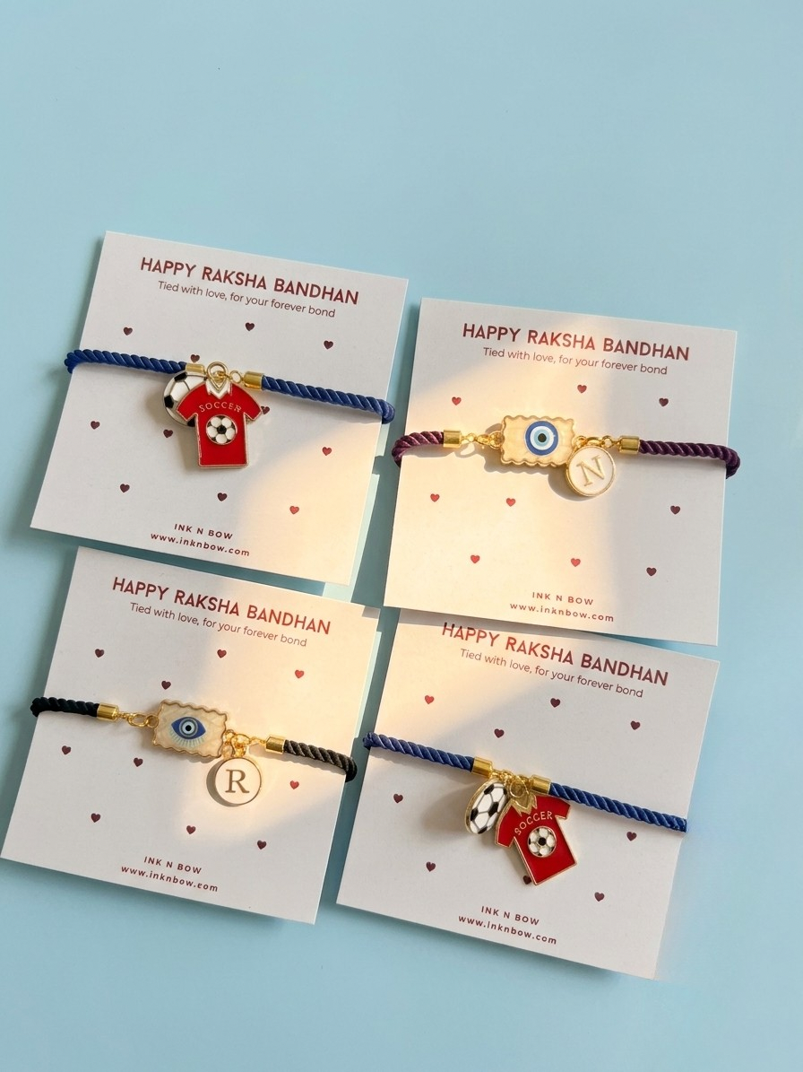 Personalized Evil Eye Charm Rakhi