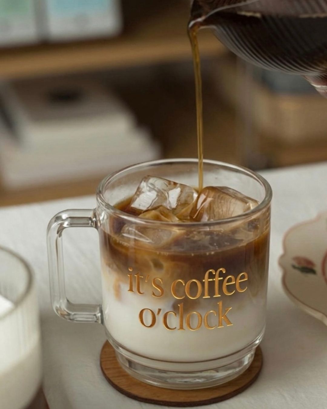 Customised - Daily Brew Glass Cup