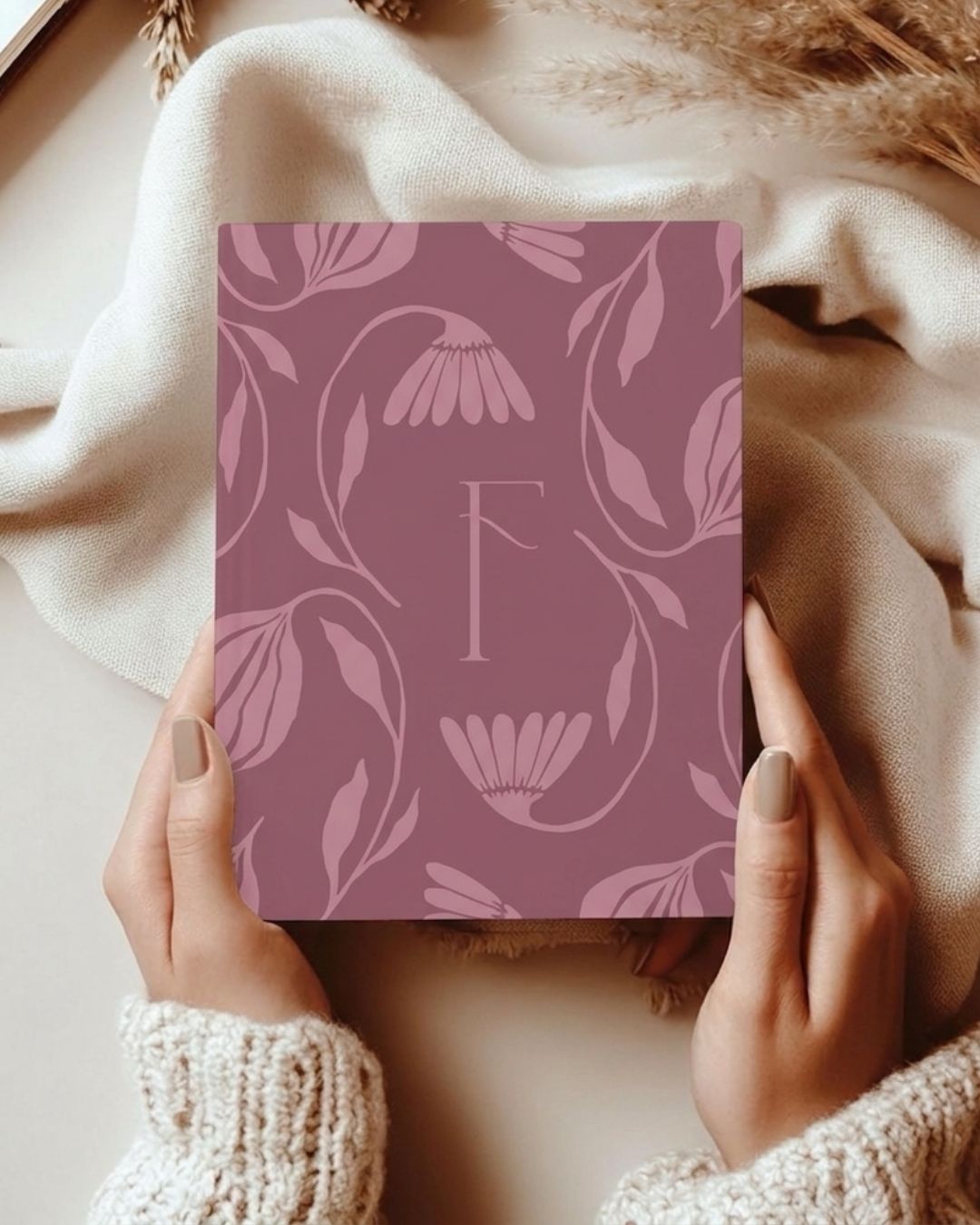Customised - Notebook | Diary - Initial Bloom