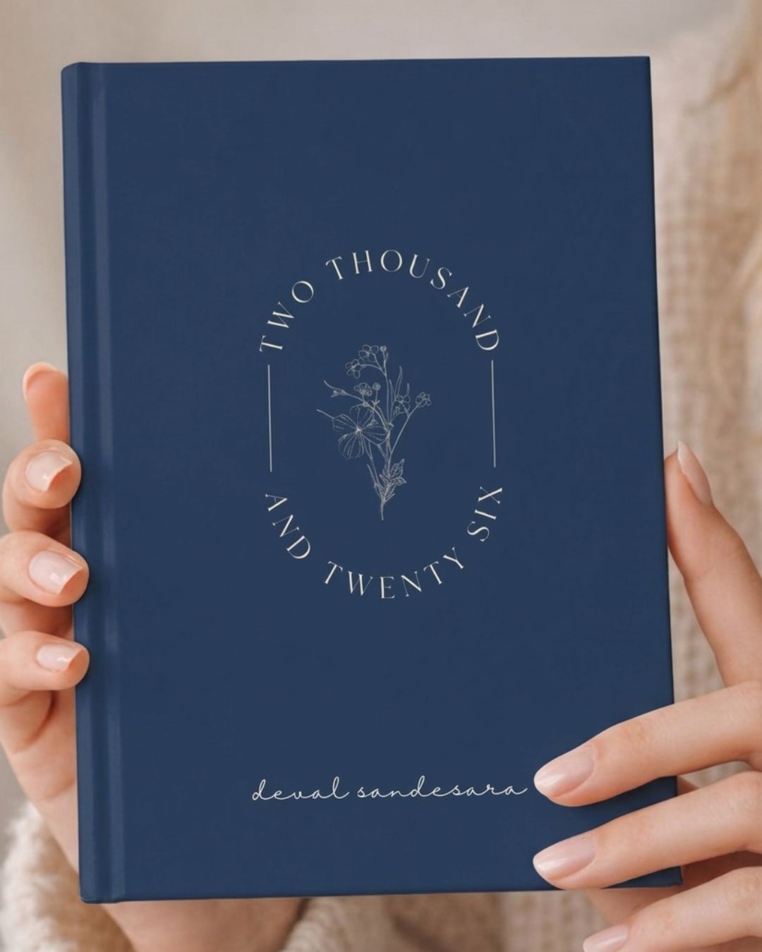 Customised - Notebook | Diary - Botanical Crest 2026