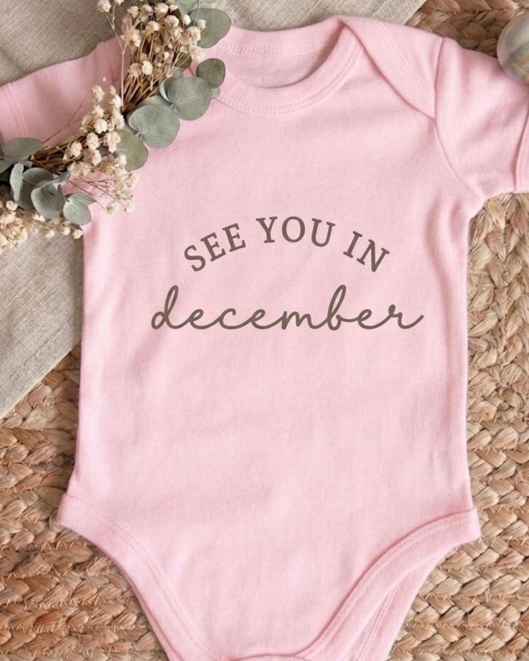 Customised - The Signature Announcement Onesie | Coming Soon